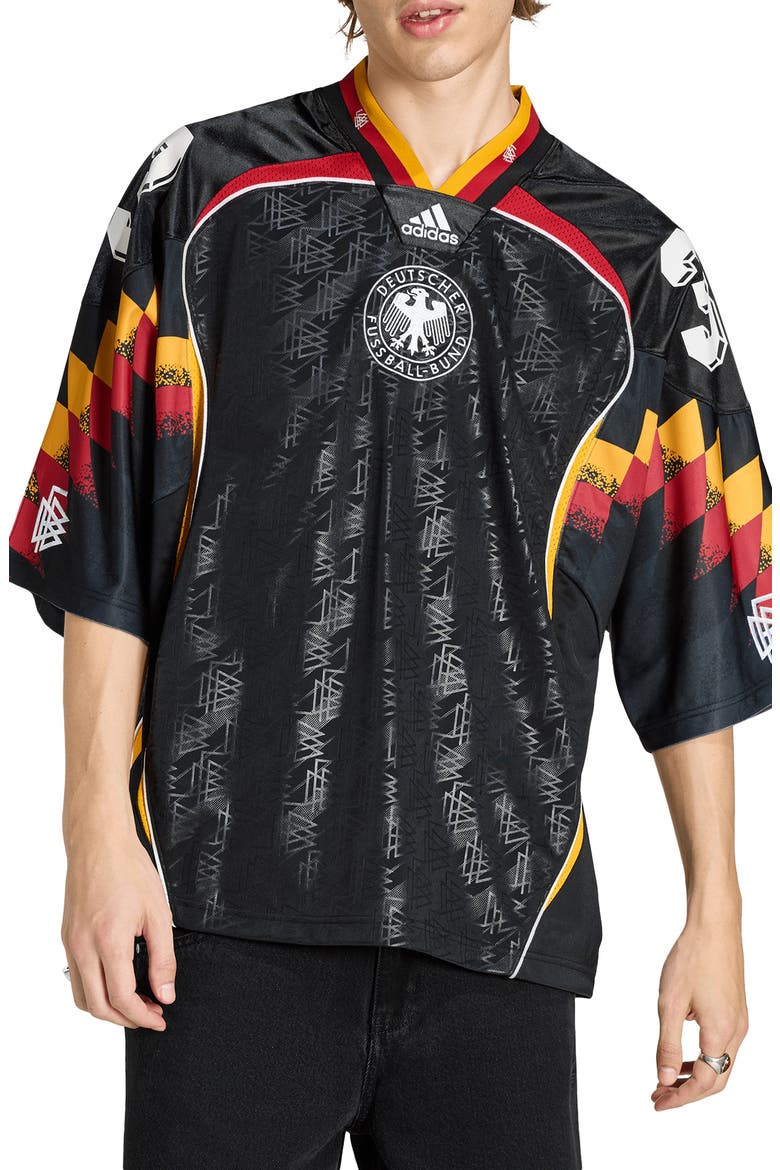 DFB Germany Oversize Jersey, Main, color, BLACK