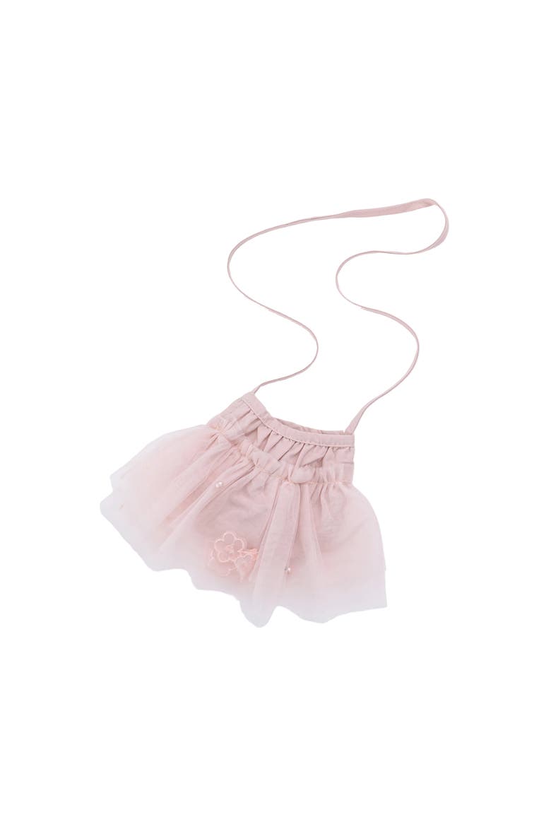 Mirelle Petal Flared Tulle Dress, Alternate, color, Pink