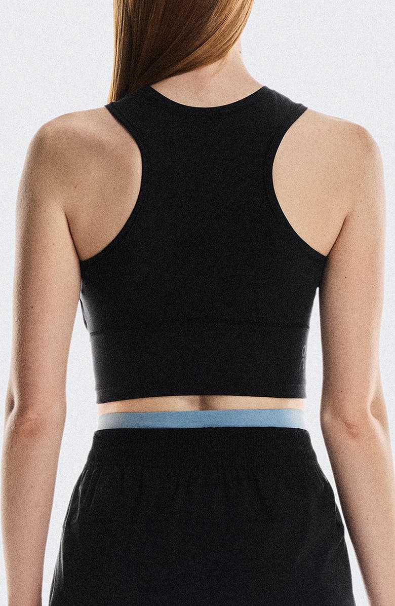 On Studio Crop Tank, Alternate, color, Black
