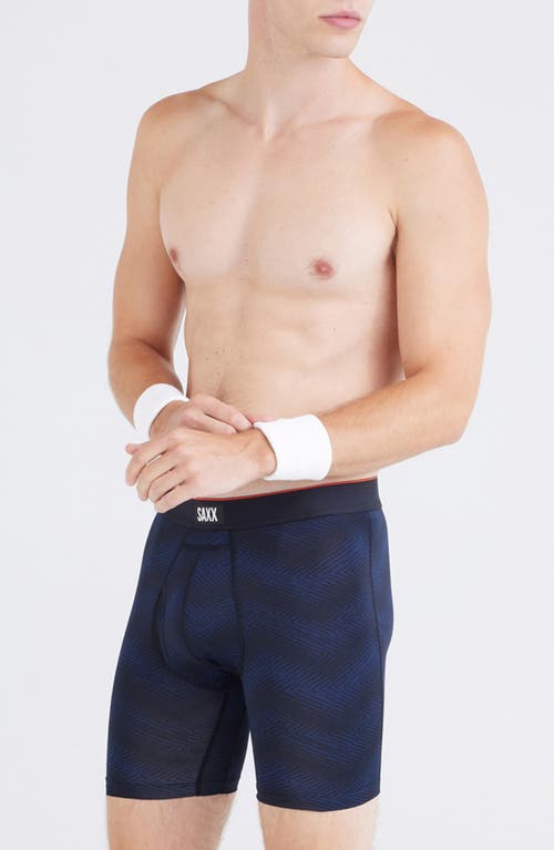 Saxx Assorted 2-pack Multi-sport Mesh Boxer Briefs In Blue