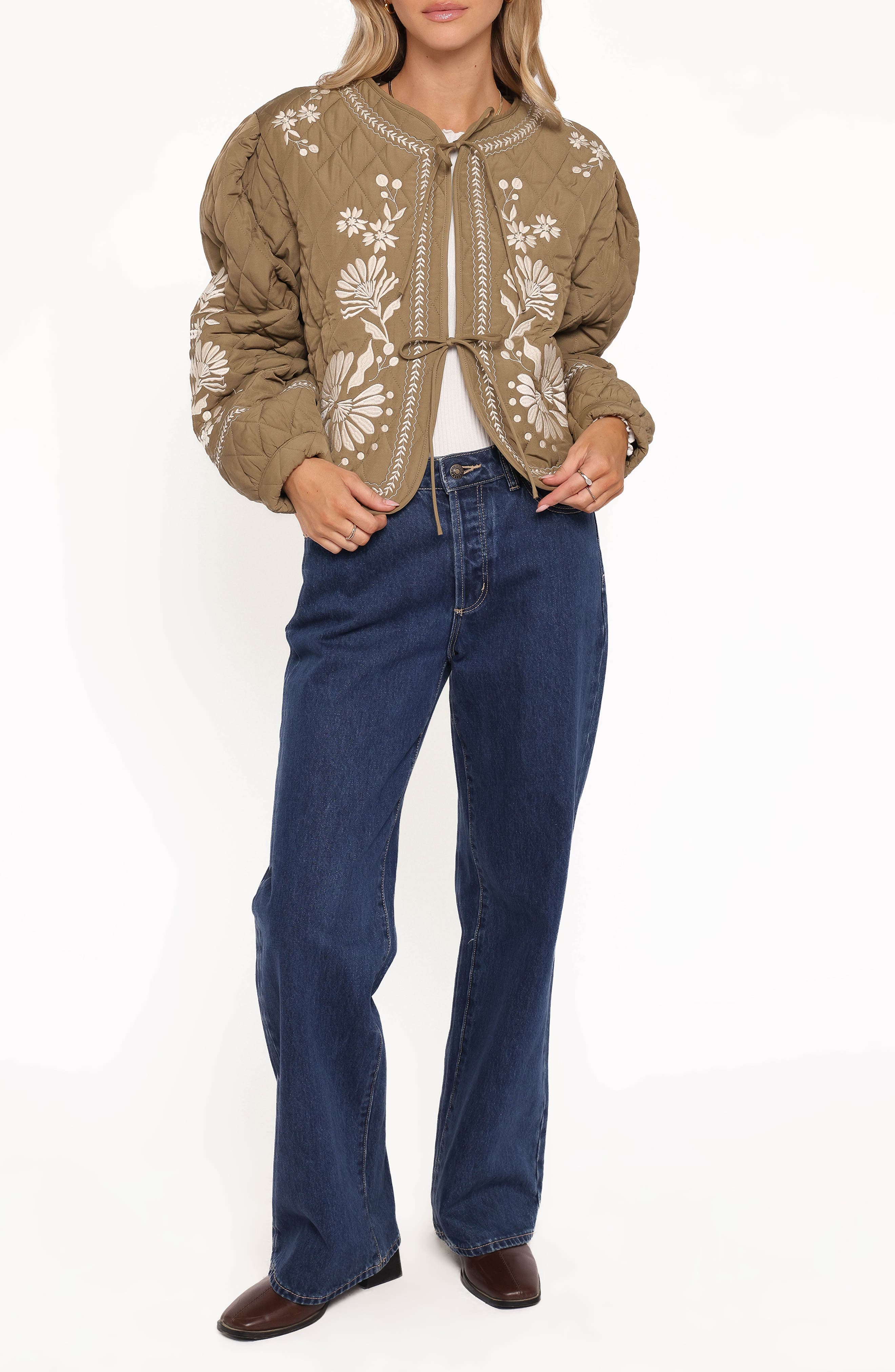 Vako Floral Quilted Jacket - image 4