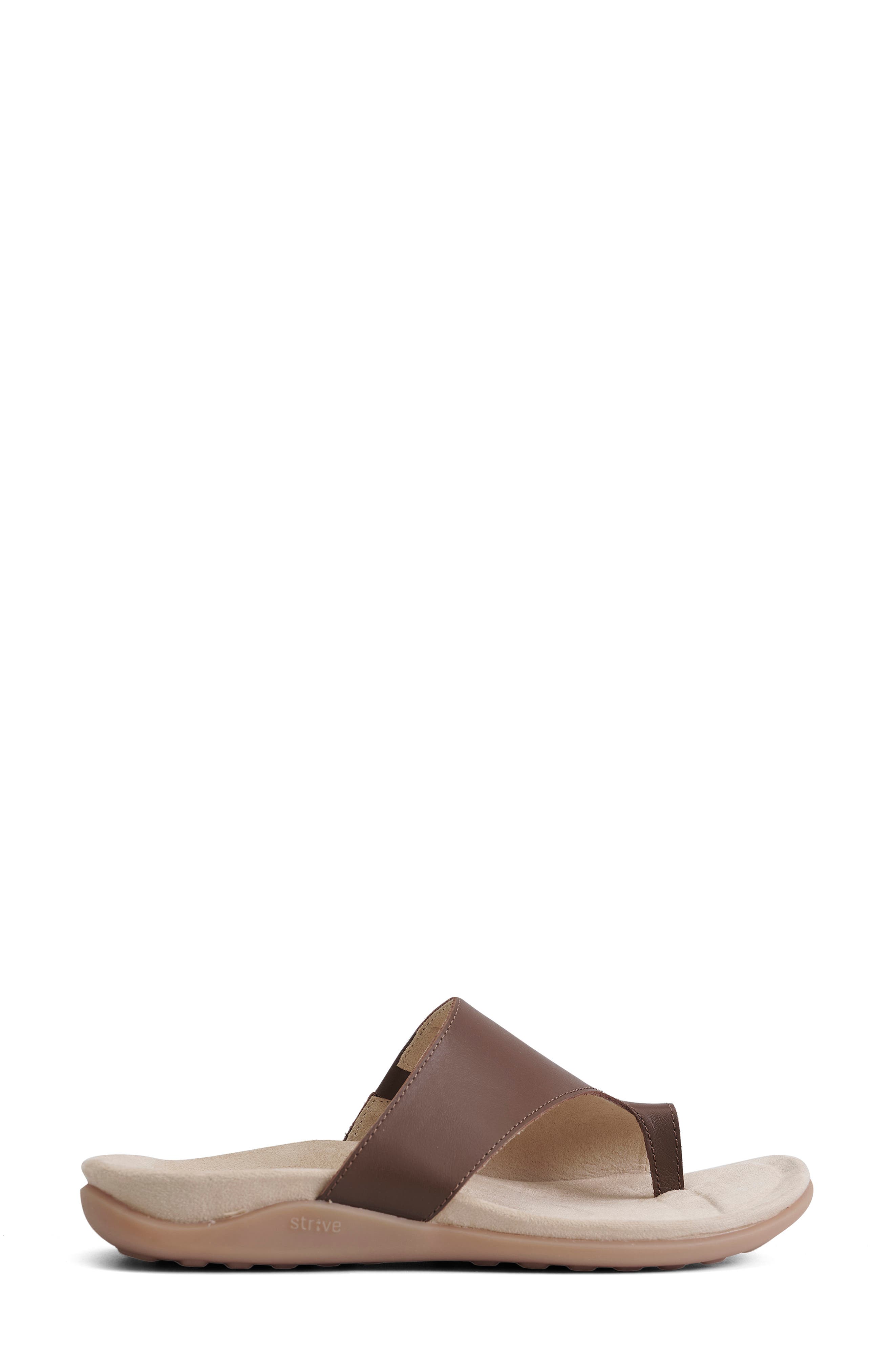Capri IV Toe Loop Sandal, Alternate, color, TAN