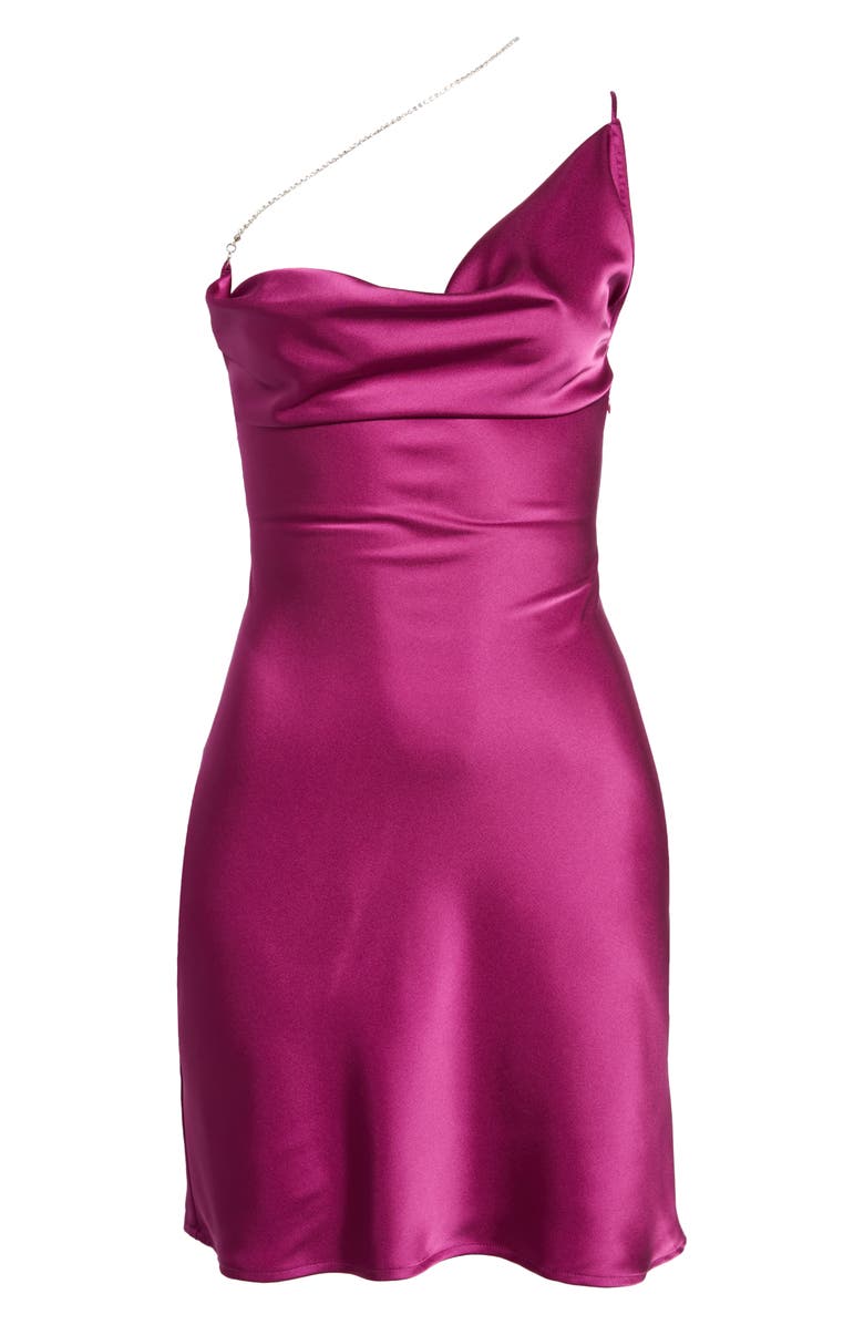Amy Lynn Satin Chain Slipdress, Alternate, color, 