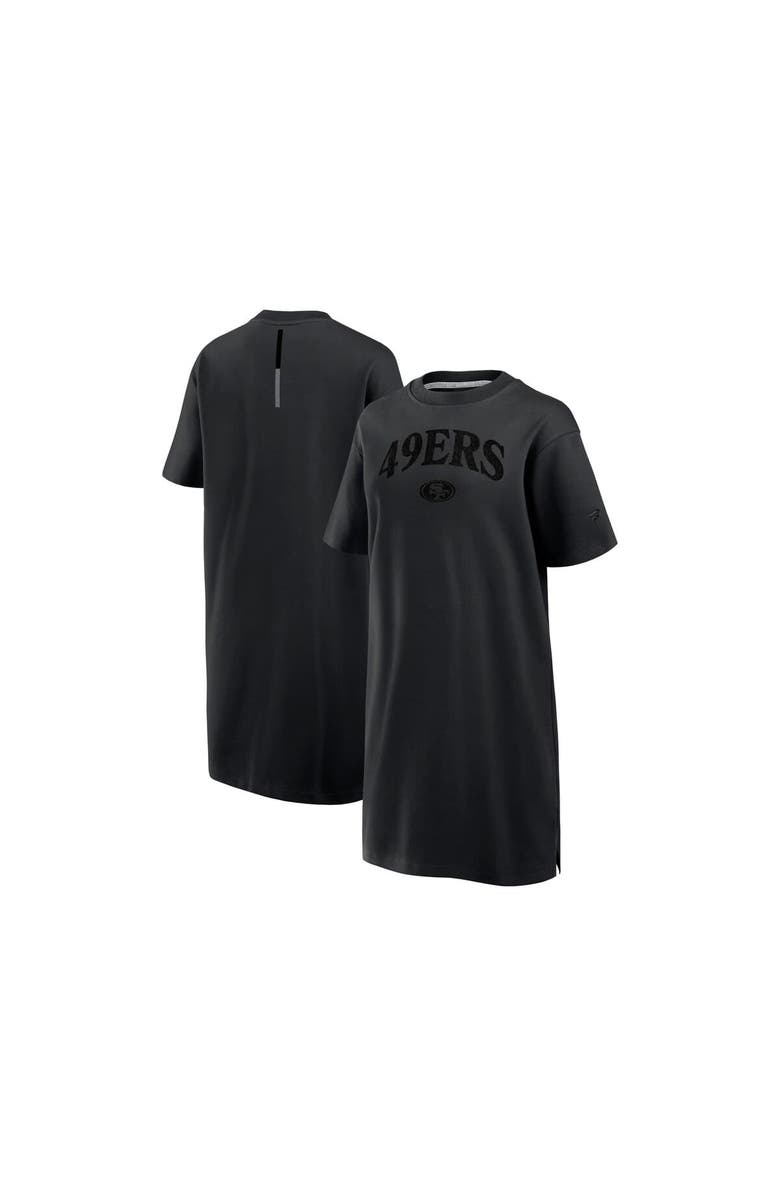 FANATICS Women's Fanatics Black San Francisco 49ers Elements Go Tri-Blend Dress, Main, color, Black