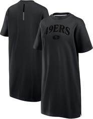 FANATICS Women's Fanatics Black San Francisco 49ers Elements Go Tri-Blend Dress
