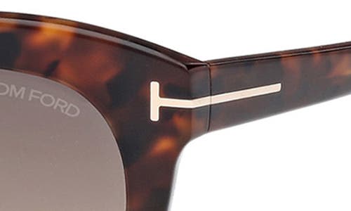 Tom Ford 53mm Butterfly Sunglasses