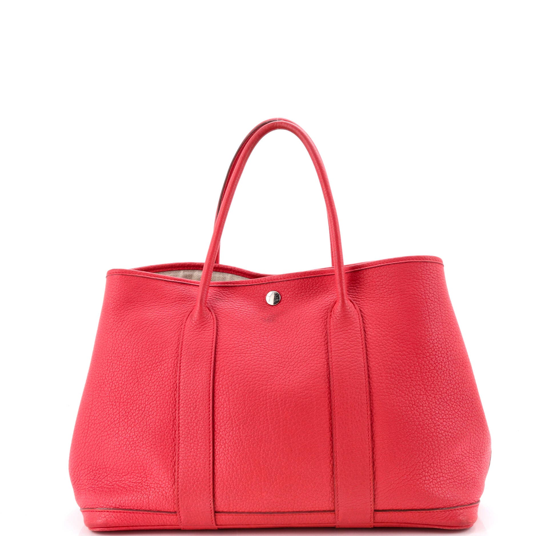 Pre-Owned Hermes Garden Party Tote Leather 36, Alternate, color, 