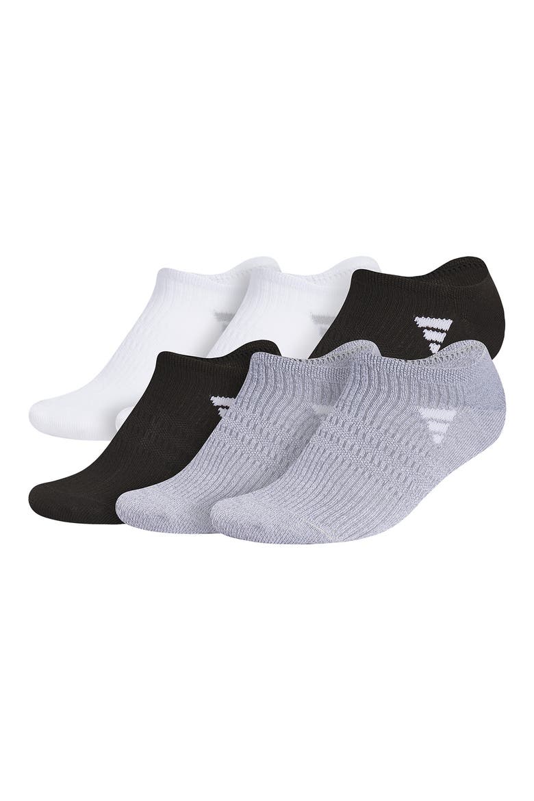 6-Pack Superlite No Show Performance Socks, Main, color, WHITE