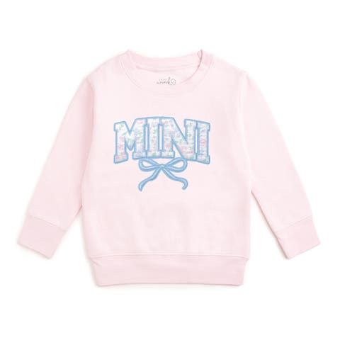 Mini Bow Patch Sweatshirt (baby)