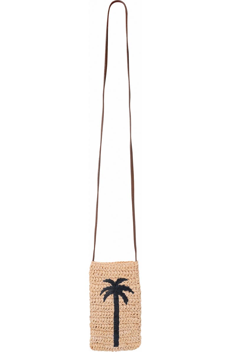 Faherty palm crossbody, Main, color, Natural