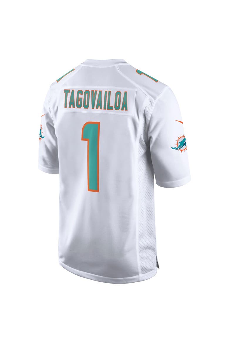 Men's Nike Tua Tagovailoa White Miami Dolphins Game Jersey, Alternate, color, White