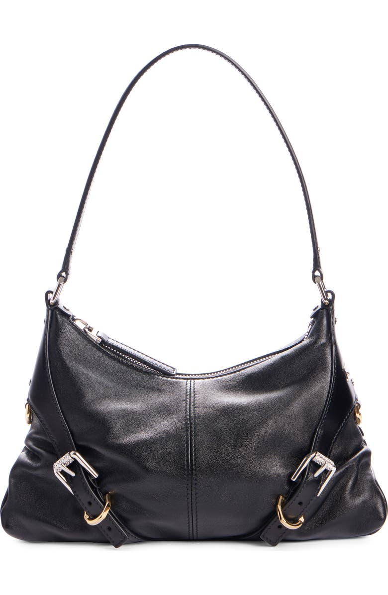 Givenchy Voyou Harness Leather Shoulder Bag, Main, color,