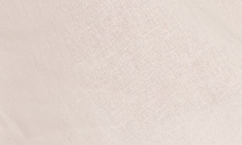 Petal And Pup Petal & Pup Celine Tie Front Cotton & Linen Crop Top In White