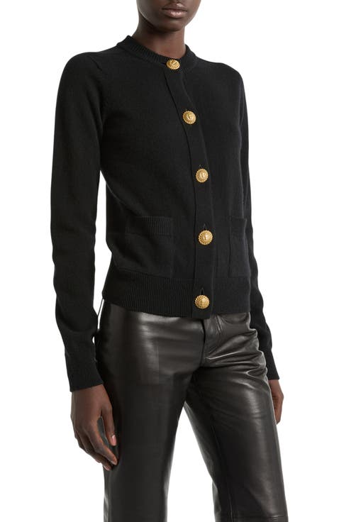 Eco-cashmere cardigan