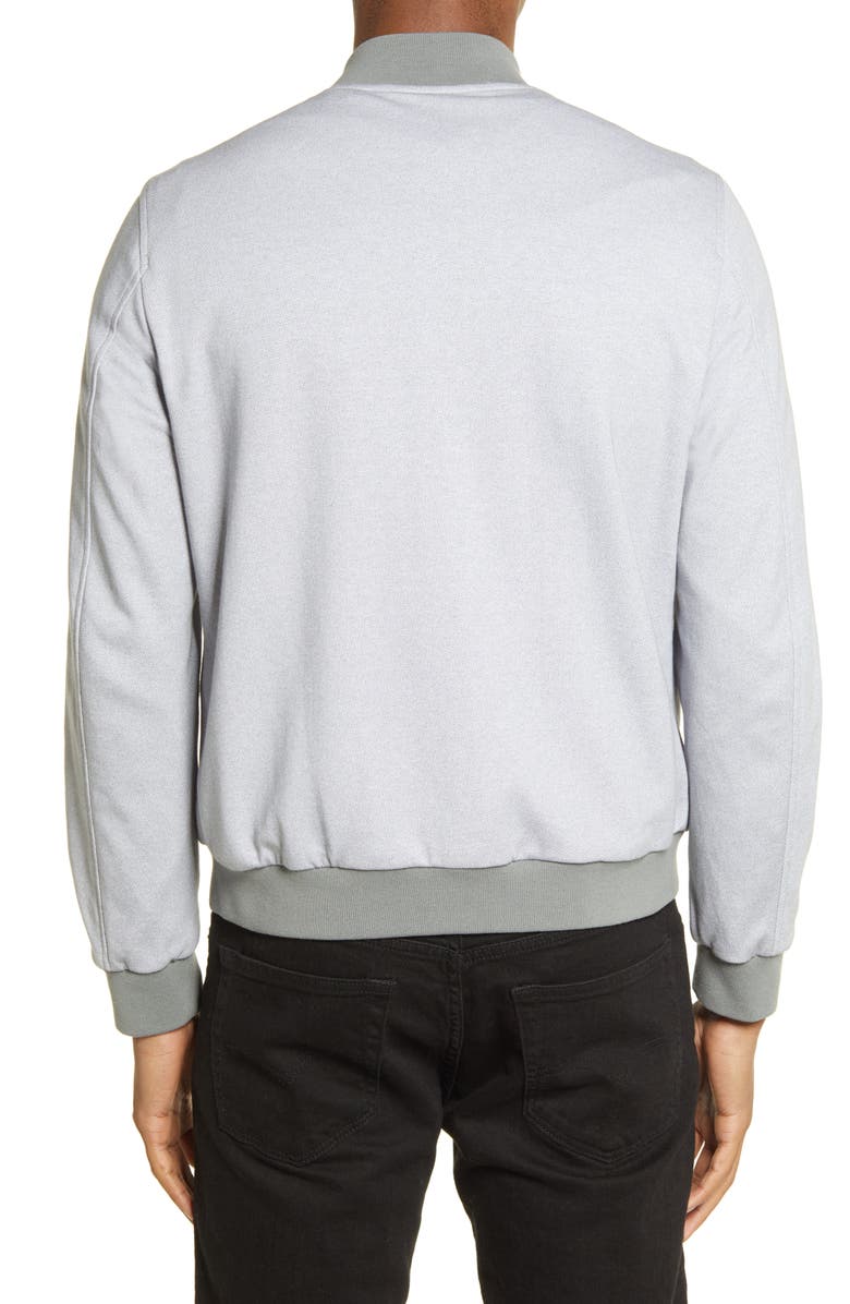 Bugatchi Cotton Bomber Jacket, Alternate, color, 