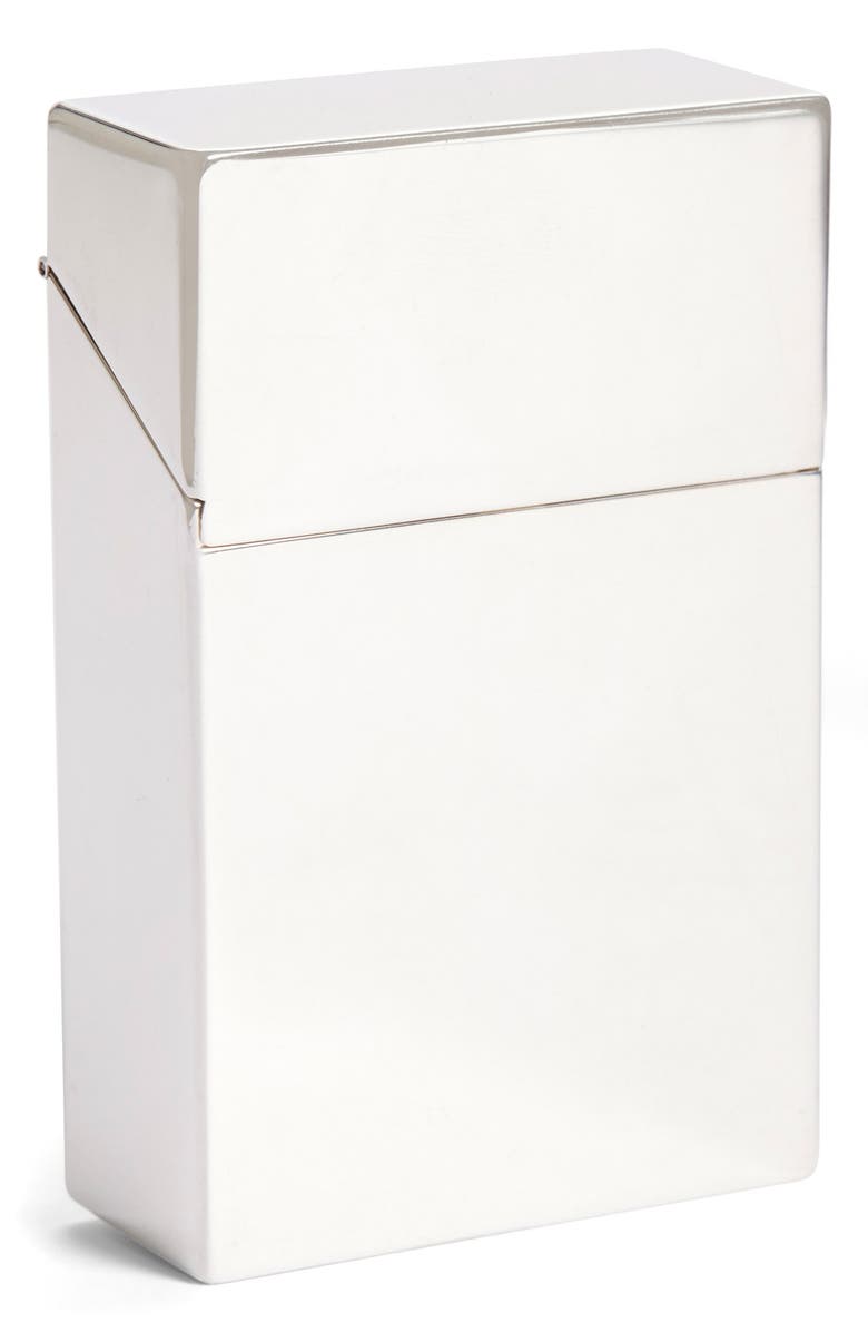 VETEMENTS Brass Cigarette Case, Main, color, 