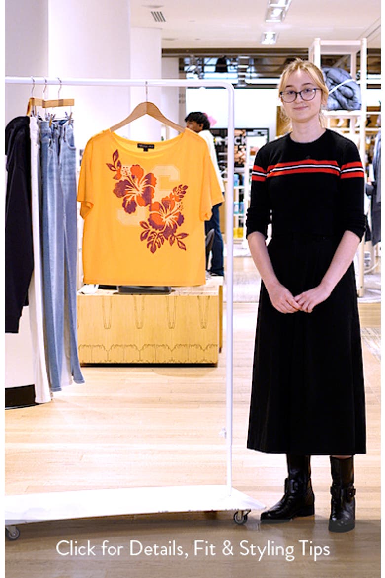 Floral Graphic T-Shirt video