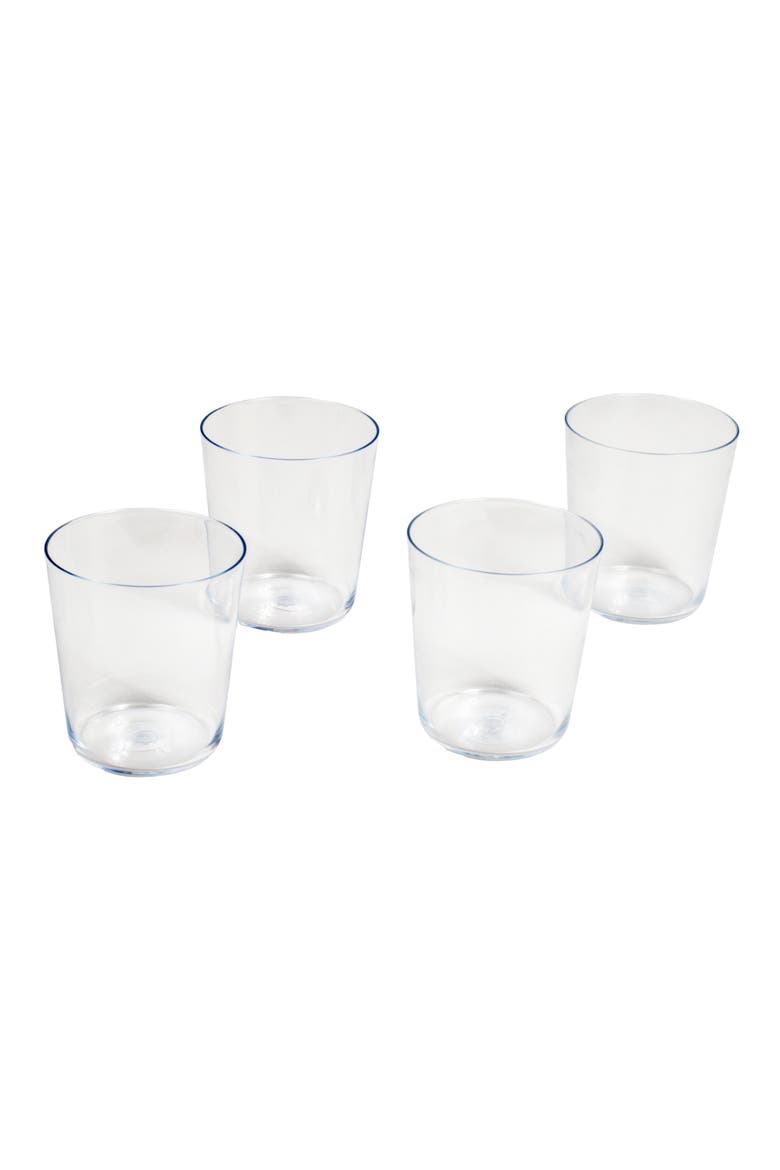 4-Piece Tritan Glass Set, Main, color, CLEAR