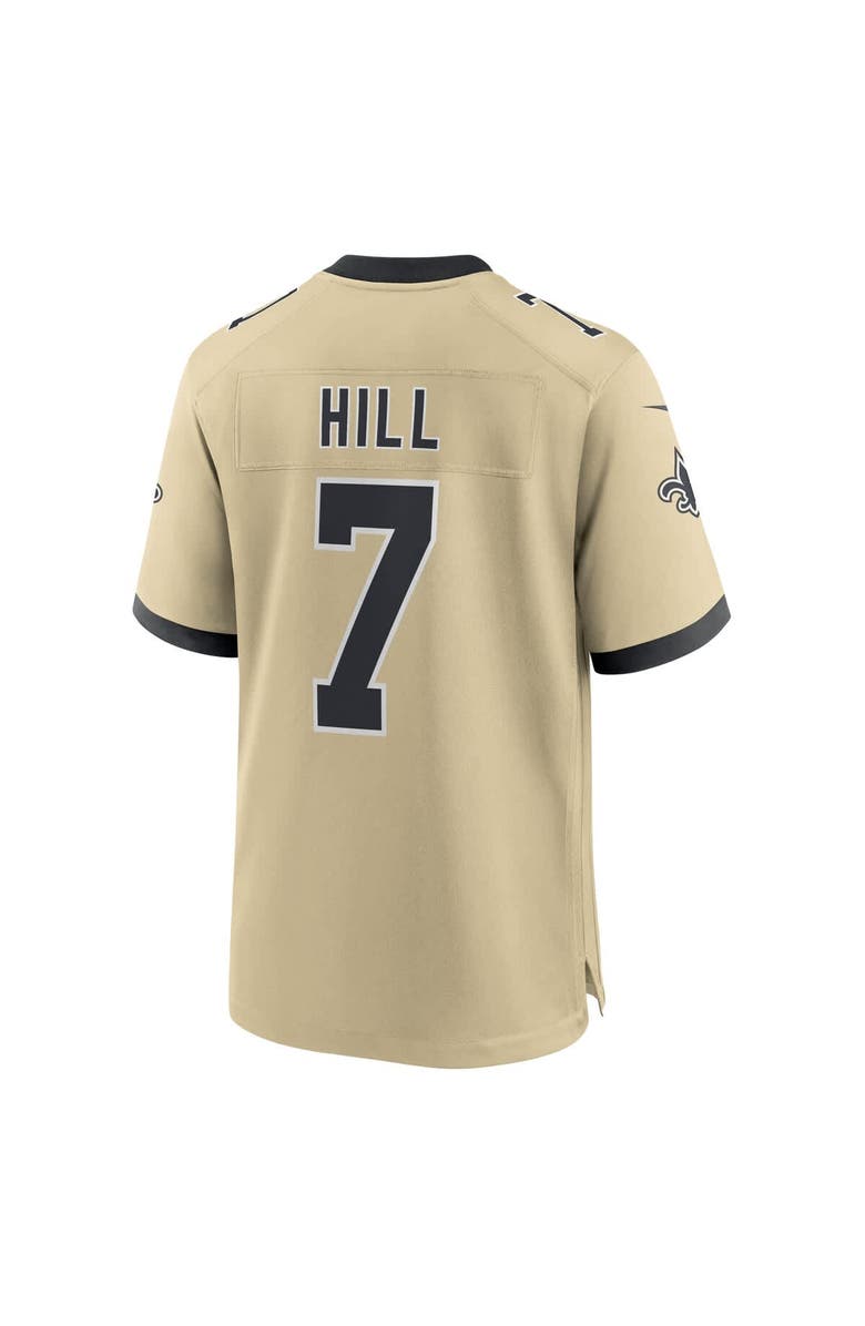 Nike Men's Nike Taysom Hill Gold New Orleans Saints Gameday Golds Alternate Game Player Jersey, Alternate, color, Gold