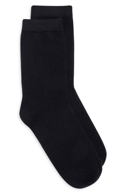 Cashmere Blend Dress Socks