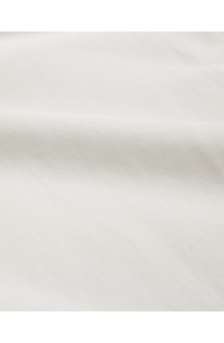 Celtic & Co. Linen Blend Relaxed Blouse, Alternate, color, Chalk