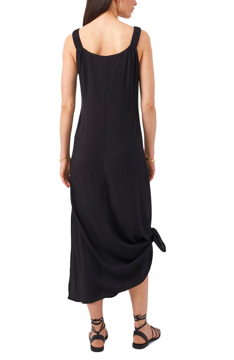 Vince Camuto Gathered Strap Maxi Dress, Alternate, color,