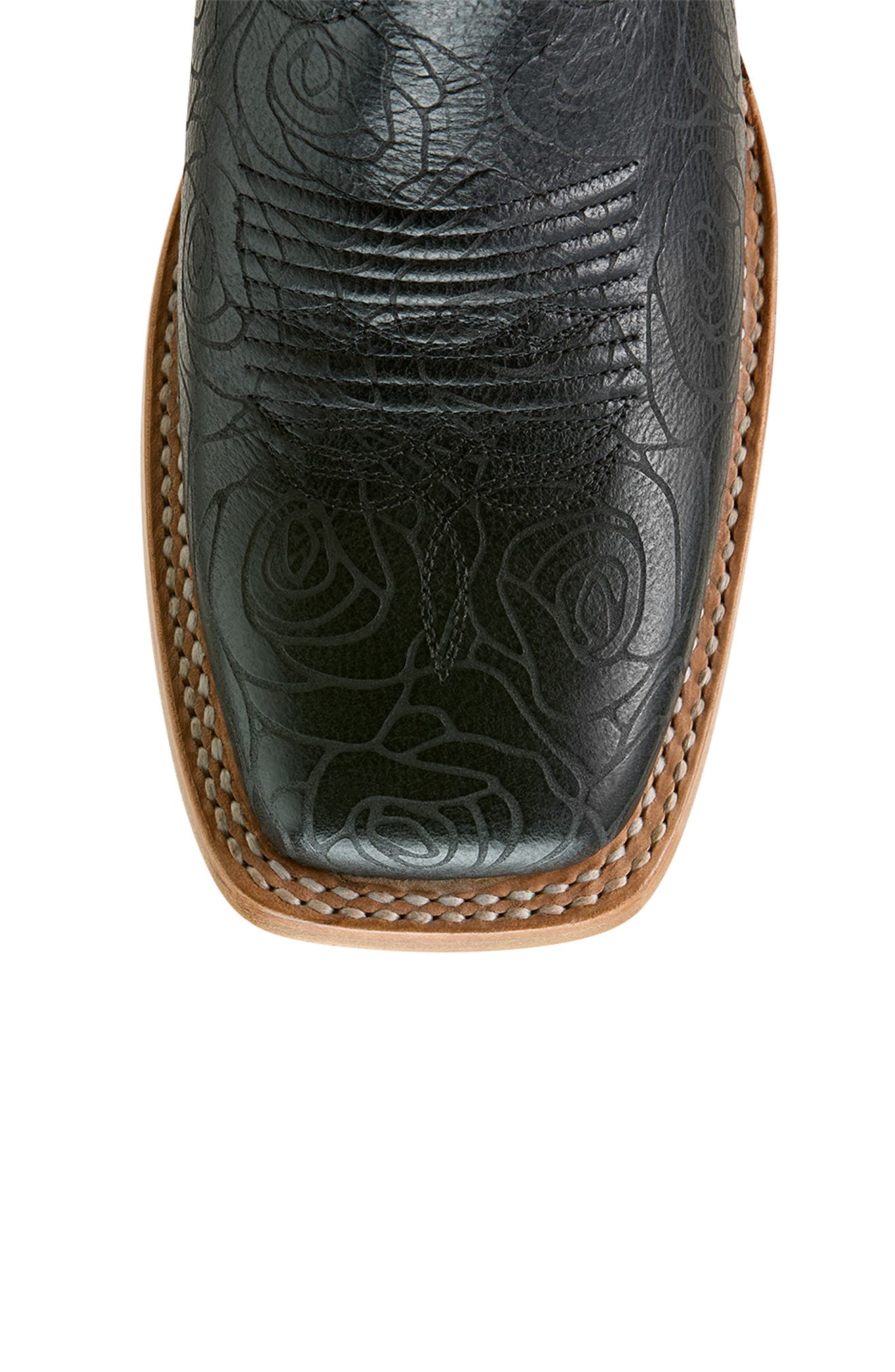 Ariat Frontier Wittman Diamond Quilt Leather Boot, Alternate, color, Black