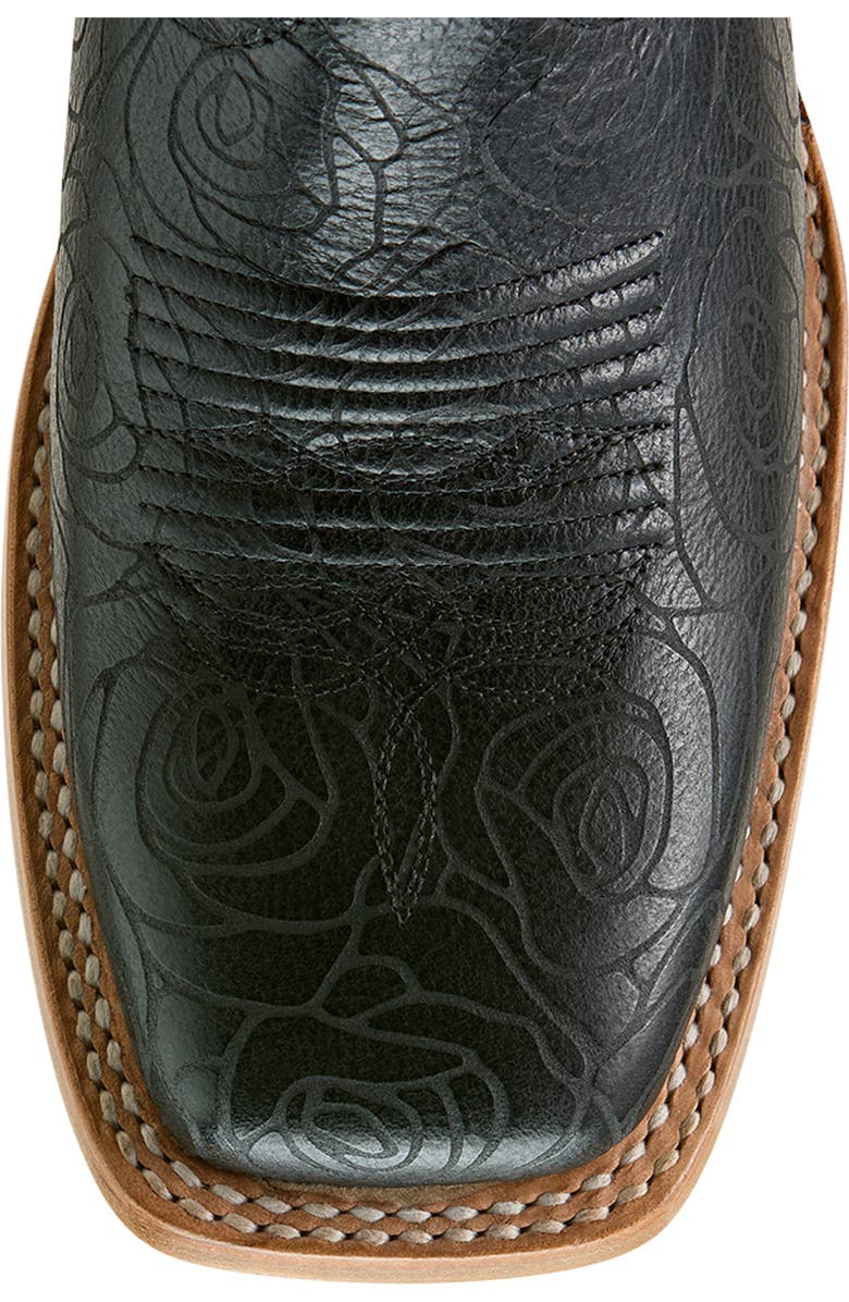 Ariat Frontier Wittman Diamond Quilt Leather Boot, Alternate, color, Black