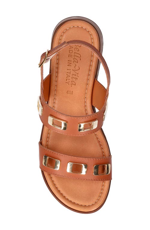 Bella Vita Vic Italy Platform Sandal In Brown