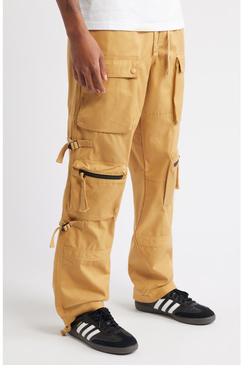 Big Bag Cotton Twill Cargo Pants, Alternate, color, APPLE CINNAMON