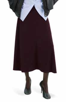 Fine Knit Midi Skirt