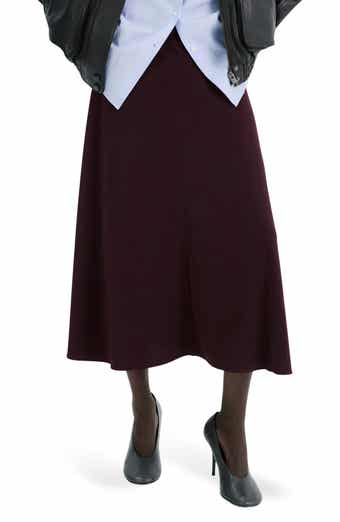Fine Knit Midi Skirt