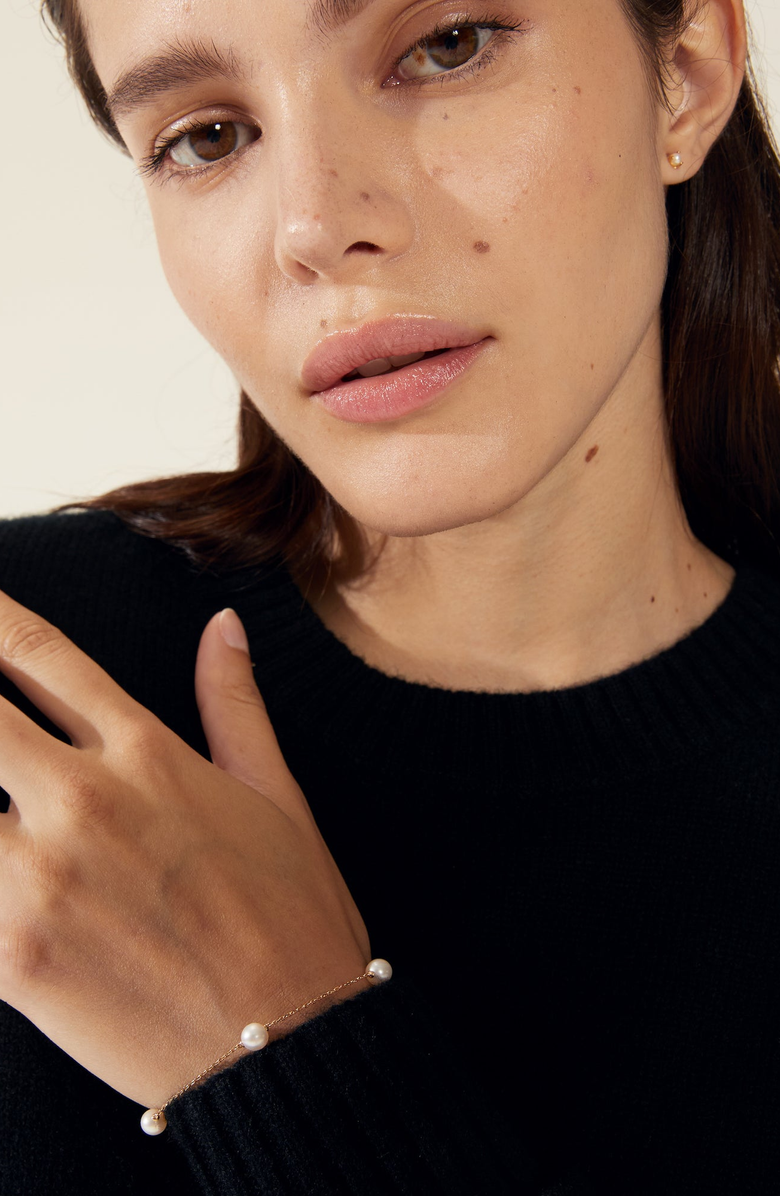 Italic Mila Cashmere Boxy Crop Sweater, Alternate, color, 