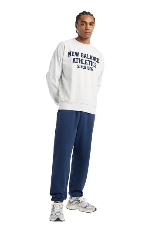 NEW BALANCE NEW BALANCE VARSITY FRENCH TERRY CREWNECK SWEATSHIRT
