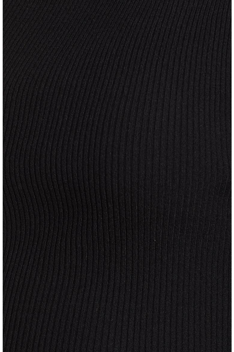 Rib Knit Camisole, Alternate, color, BLACK