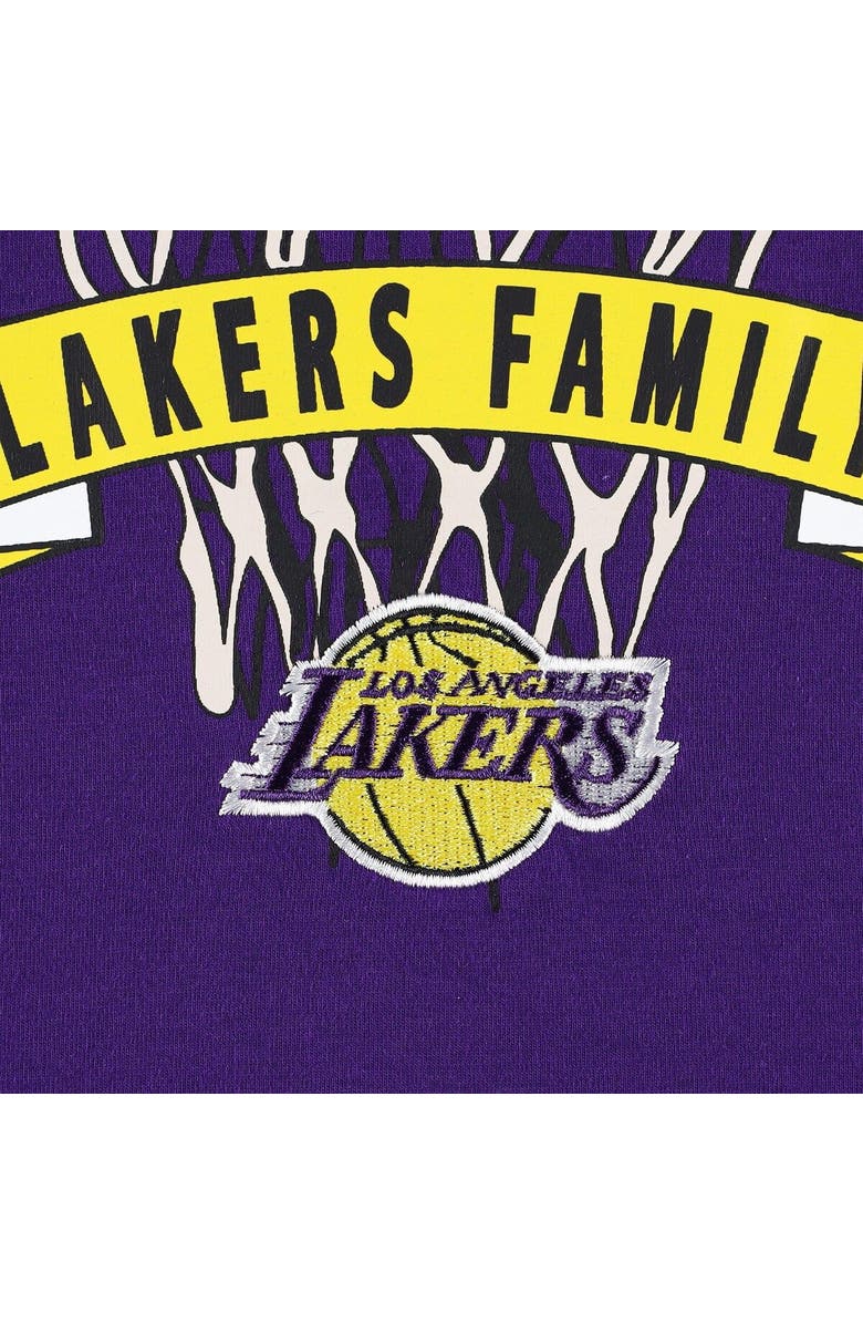 TOMMY JEANS Men's Tommy Jeans Purple Los Angeles Lakers Tim Backboard T-Shirt, Alternate, color, Purple