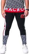 Maceoo Arrow Zip Hem Joggers