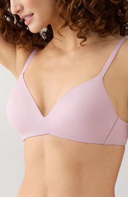 Wacoal How Perfect Wire Free T-shirt Bra In Purple