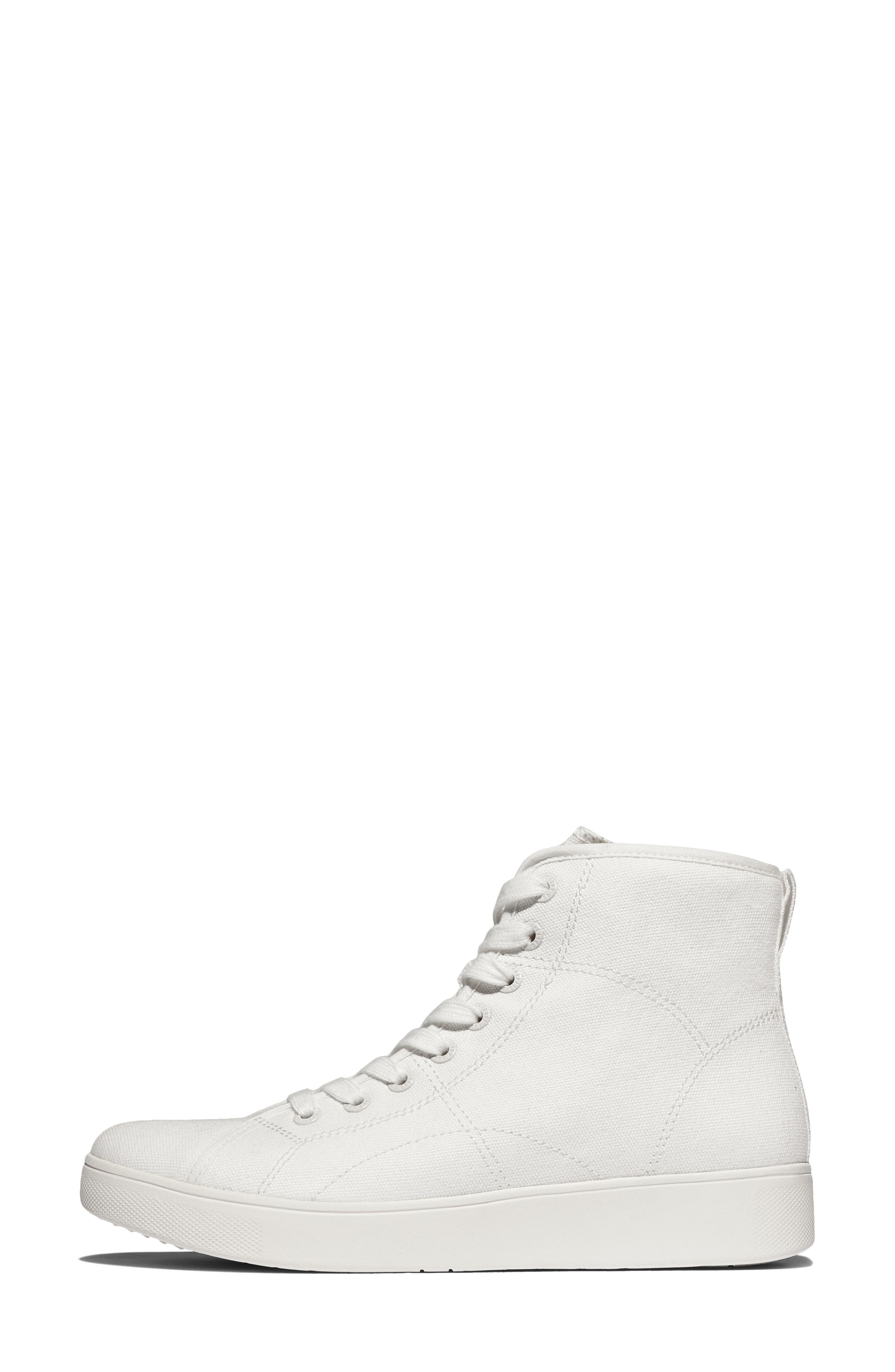 Rally Mid Top Sneaker, Alternate, color, URBAN WHITE