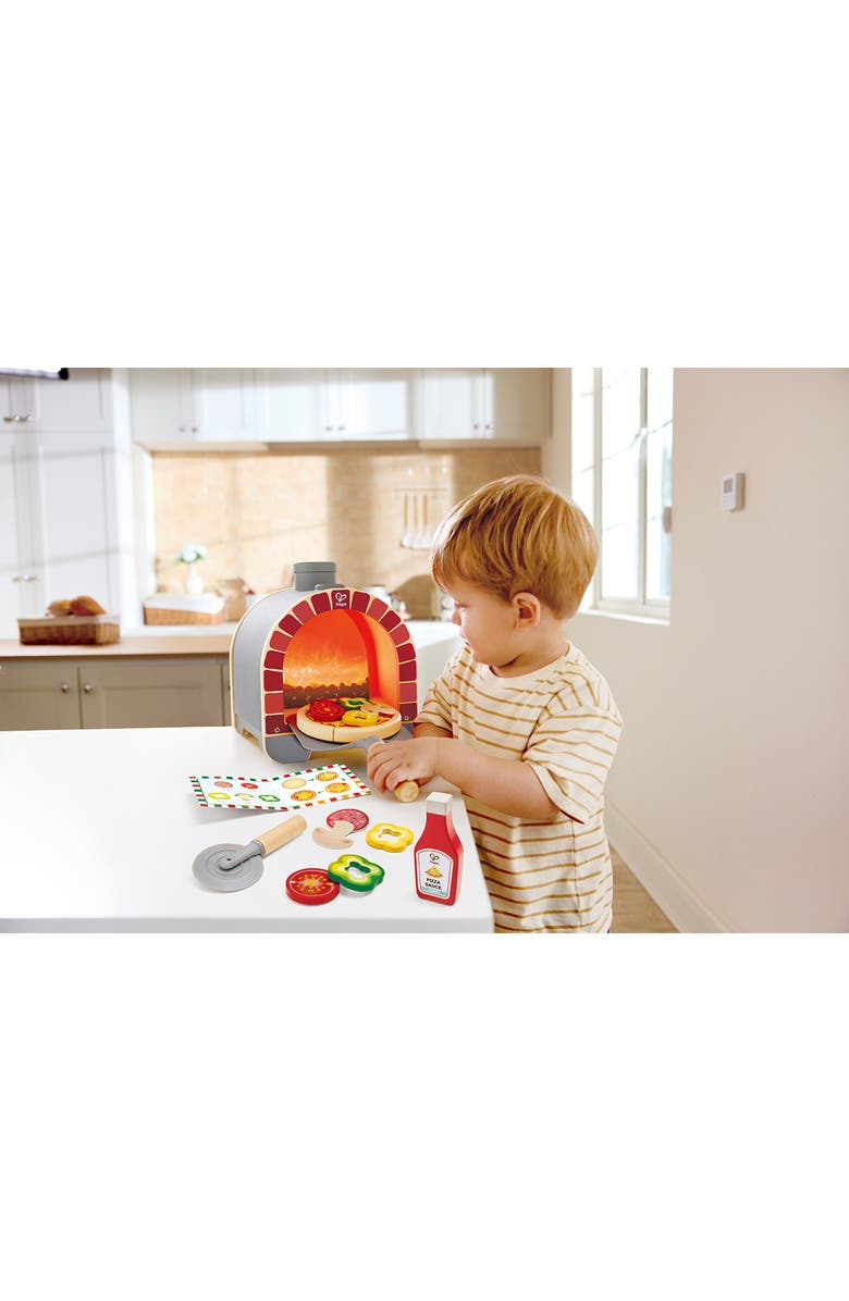 Hape Light & Sizzle Pizza Oven Play Set, Alternate, color, 