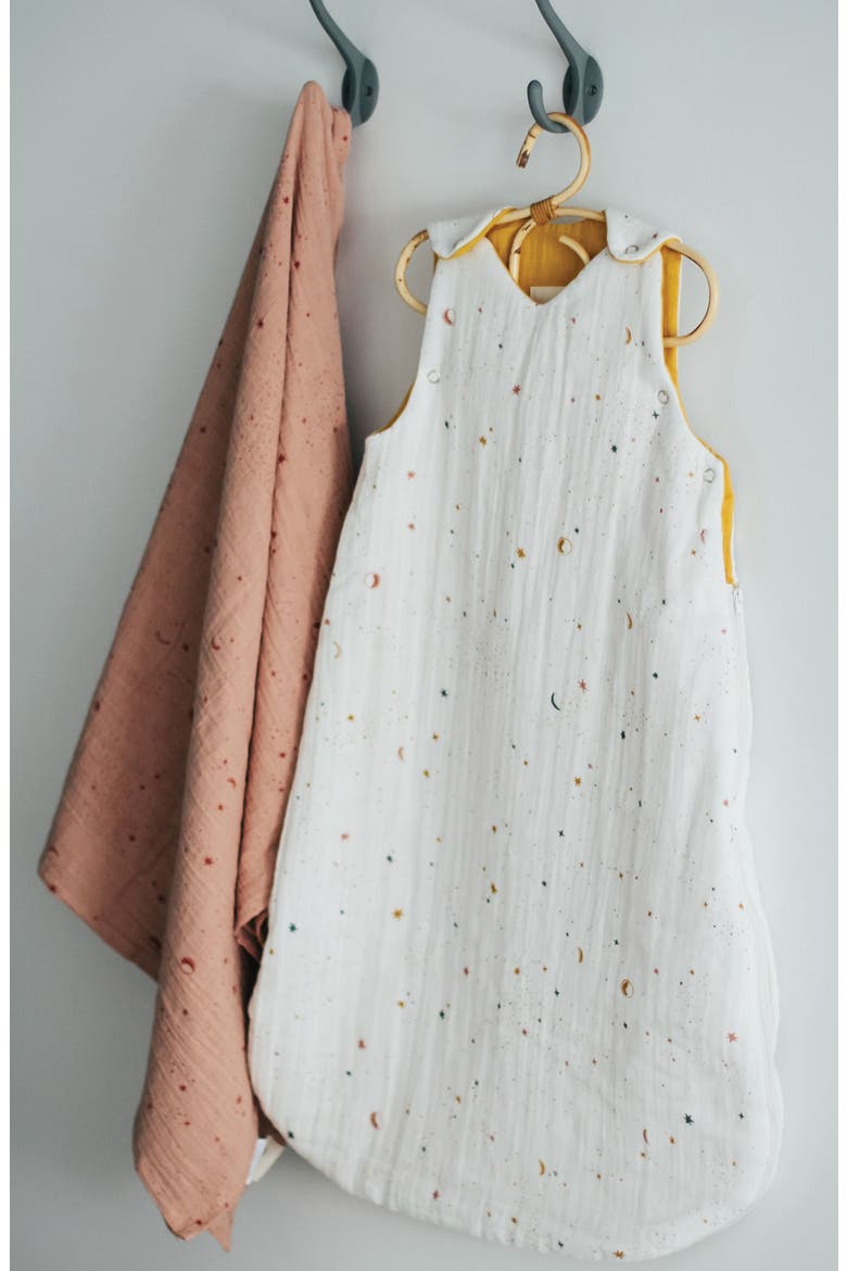 Celestial Cotton Muslin Sleep Bag, Alternate, color, MULTI