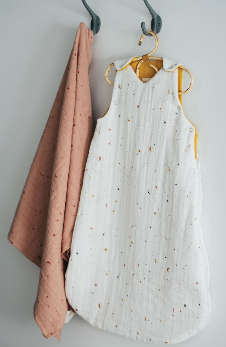 Pehr Celestial Cotton Muslin Sleep Bag, Alternate, color, Multi