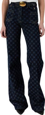 GERARD DAREL Anna High Waist Flare Jeans