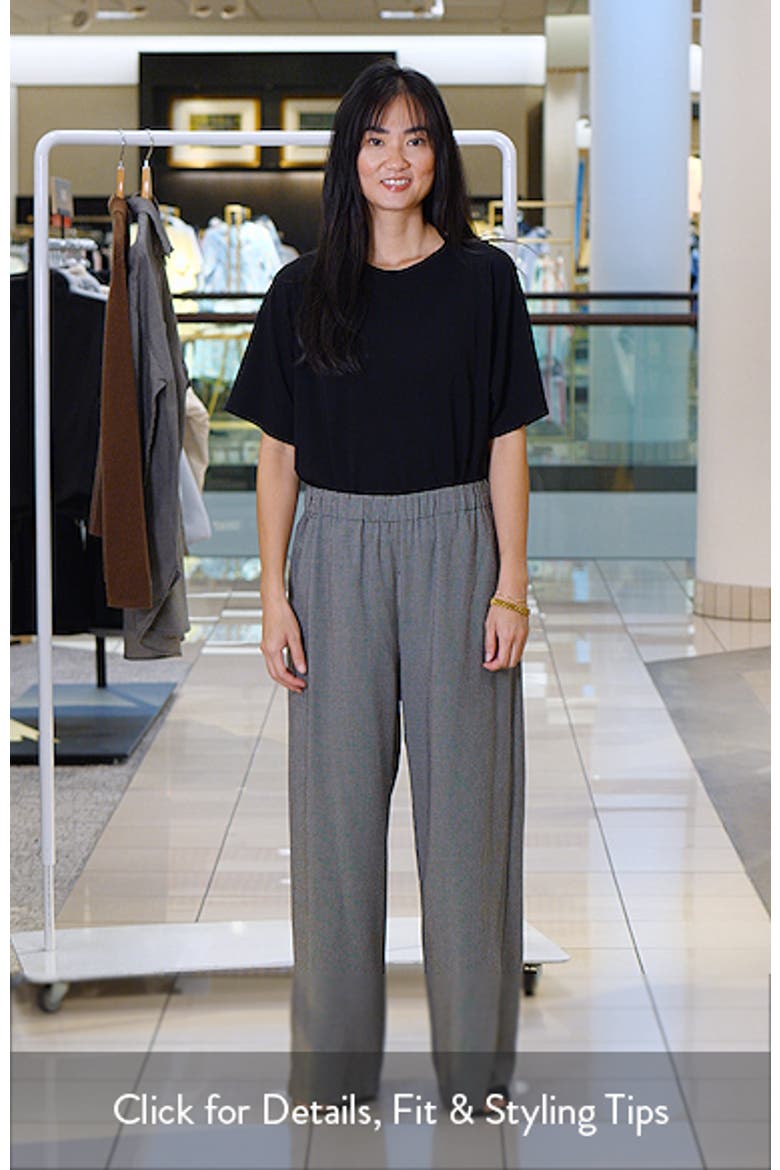 High Rise Wide Leg Ankle Pants video