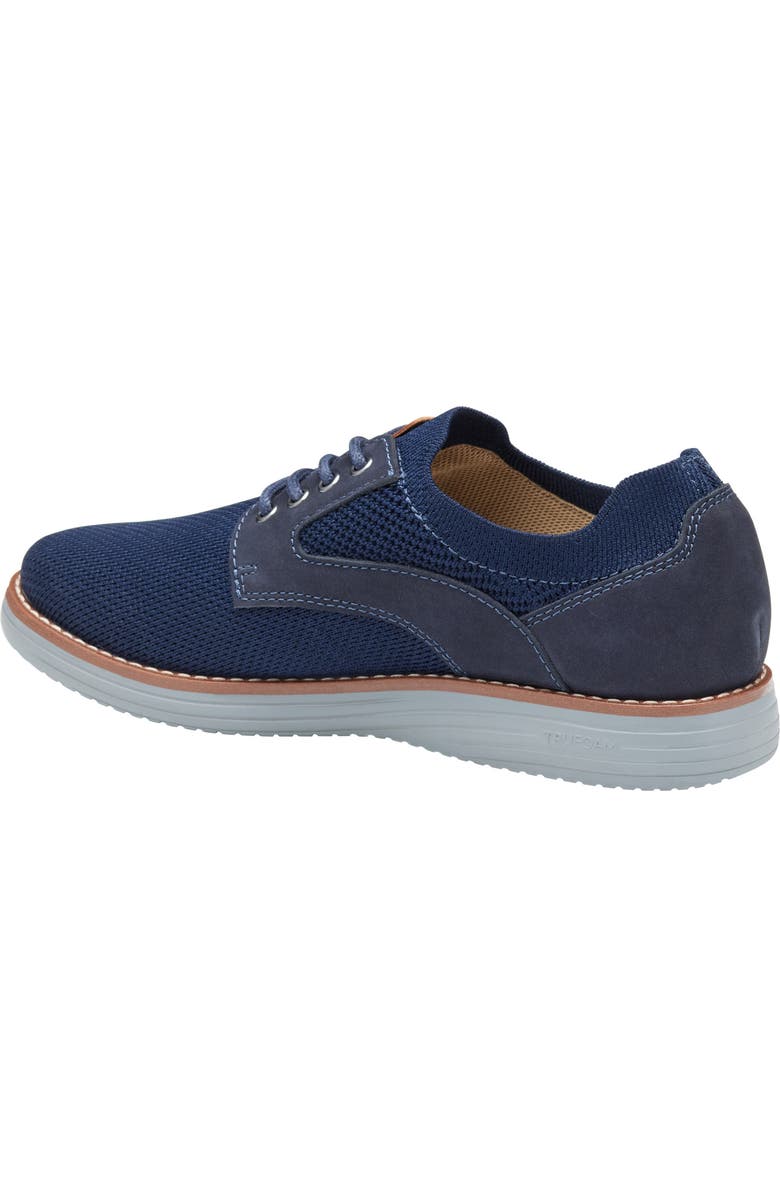 Johnston & Murphy Kids' Upton Knit Derby, Alternate, color, Navy Knit