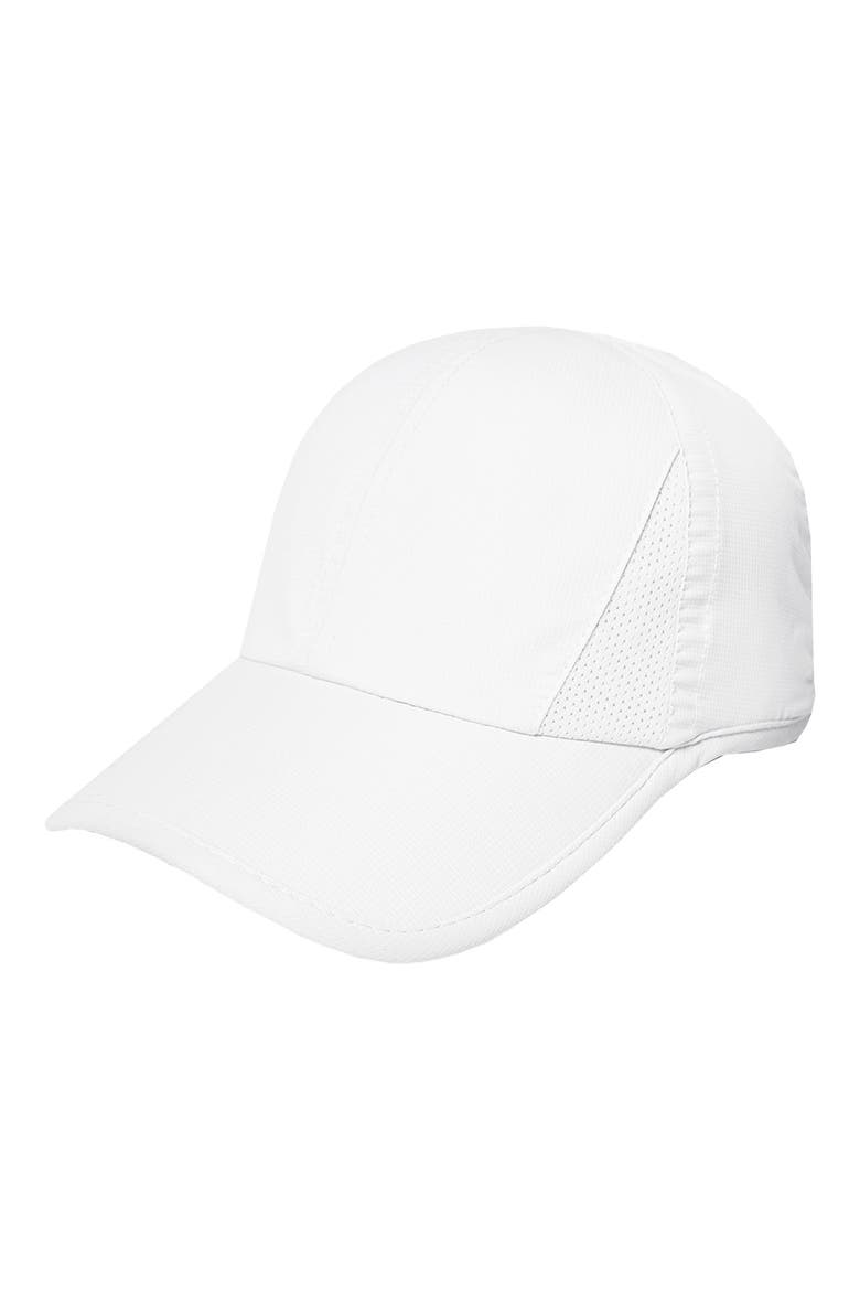 Active Ponyflo Solid Cap, Main, color, WHITE