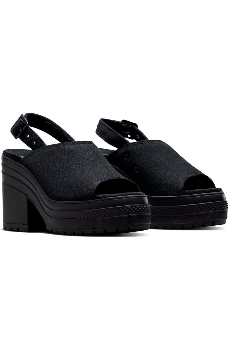 Converse Gender Inclusive Chuck 70 De Luxe Heel Slingback Sandal, Alternate, color,