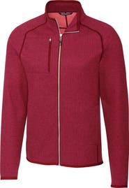 Cutter & Buck Mainsail Sweater Knit Full Zip Jacket