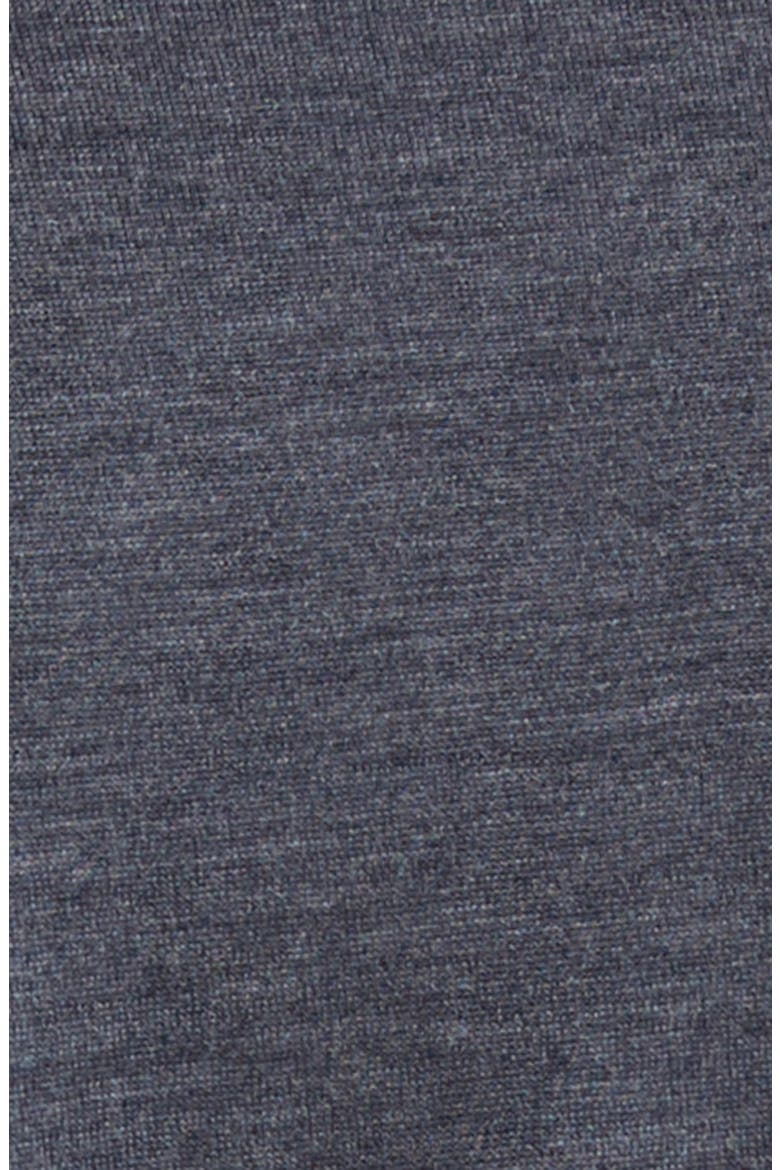 'Tapton' Quarter Zip Merino Wool Sweater, Alternate, color, CHARCOAL
