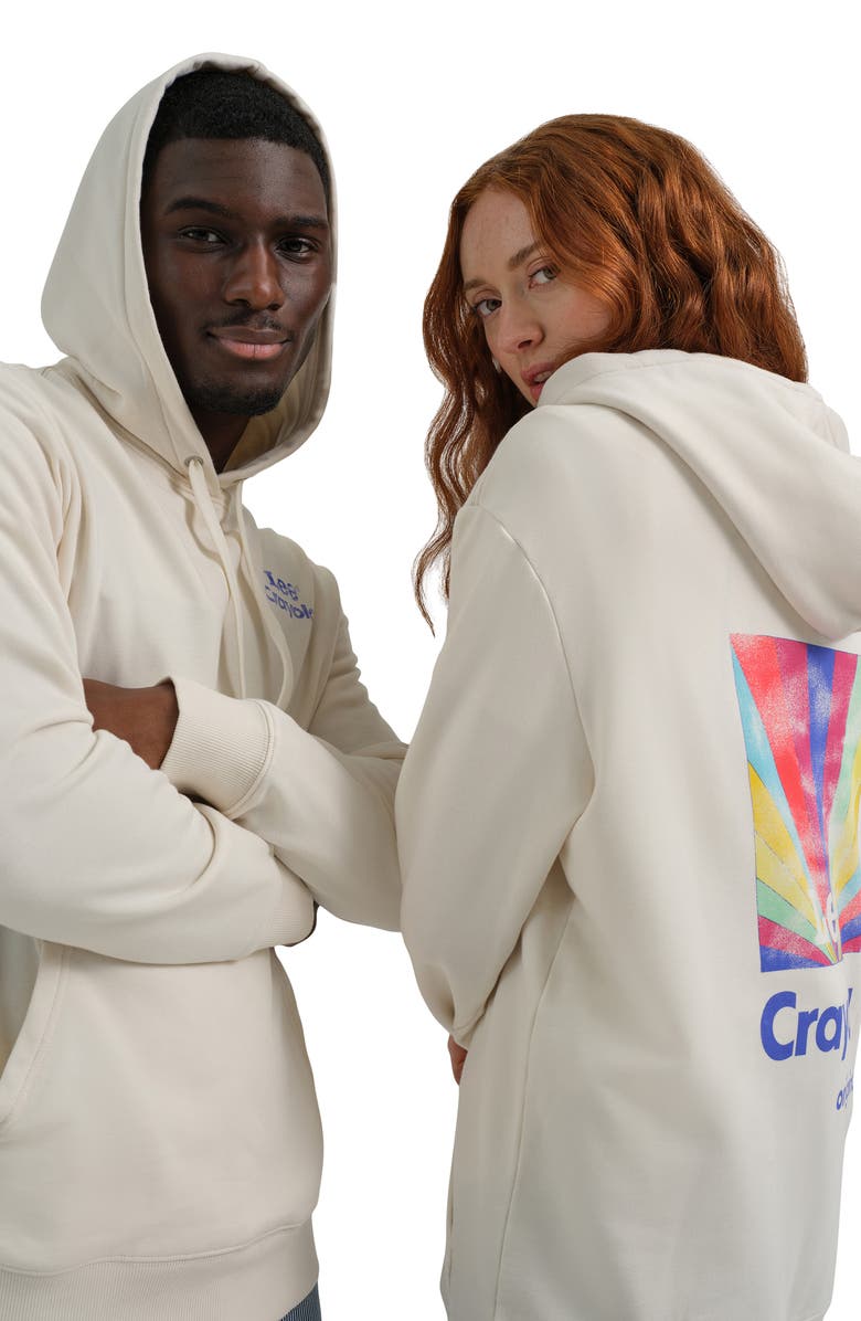 Lee x Crayola Cotton Blend Hoodie, Alternate, color, Ecru